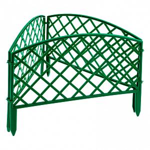 Забор декоративный &quot;Сетка&quot;, 24 х 320 см, зеленый, Россия, Palisad