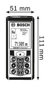 Лазерный дальномер Bosch GLM 80